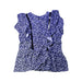 A Blue Short Sleeve Tops from IKKS in size 10Y for girl. (Back View)