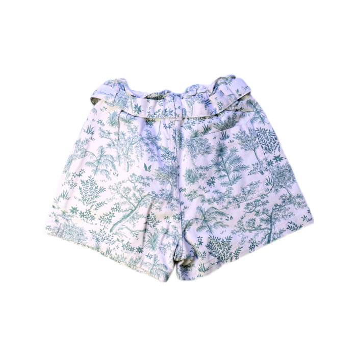 A White Shorts from Monoprix in size 10Y for girl. (Back View)