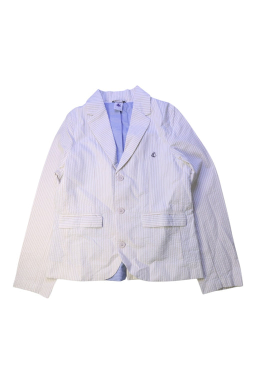 A Beige Blazers from Petit Bateau in size 10Y for boy. (Front View)