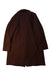 A Burgundy Coats from The Animals Observatory in size 8Y for neutral. (Back View)