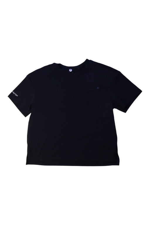 A Black Short Sleeve T Shirts from Moody Tiger in size 6T for neutral. (Front View)