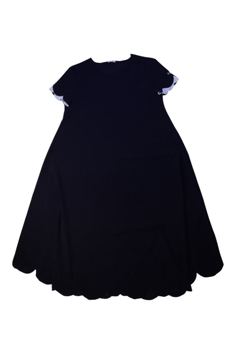 A Black Sleeveless Dresses from Il Gufo in size 14Y for girl. (Front View)