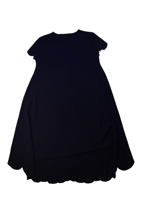 A Black Sleeveless Dresses from Il Gufo in size 14Y for girl. (Back View)