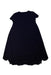 A Black Sleeveless Dresses from Il Gufo in size 14Y for girl. (Back View)