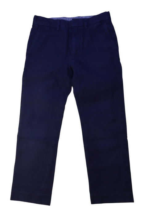 A Navy Casual Pants from Crewcuts in size 6T for boy. (Front View)