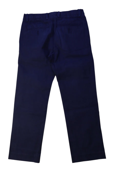 A Navy Casual Pants from Crewcuts in size 6T for boy. (Back View)