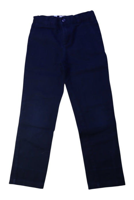 A Black Casual Pants from Jacadi in size 6T for boy. (Front View)