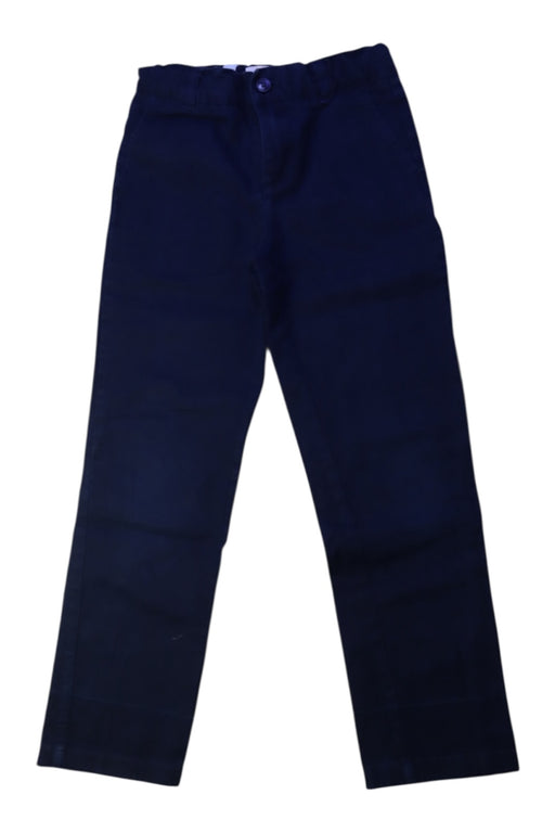 A Black Casual Pants from Jacadi in size 6T for boy. (Front View)