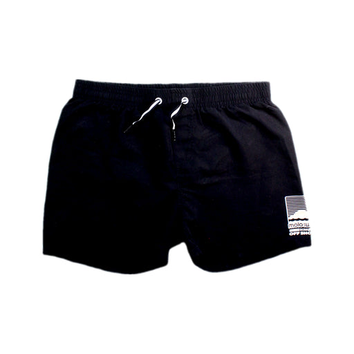 A Black Swim Shorts from Molo in size 13Y for boy. (Front View)