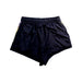 A Black Active Shorts from Adidas in size 13Y for girl. (Back View)