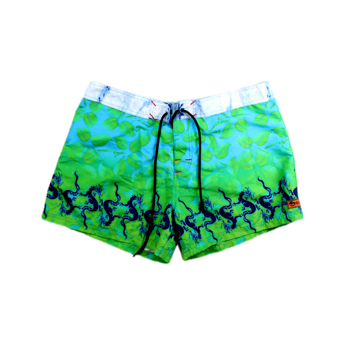 A Green Swim Shorts from Billabong in size 9Y for boy. (Front View)