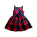 A Red Sleeveless Dresses from Polo Ralph Lauren in size 5T for girl. (Back View)
