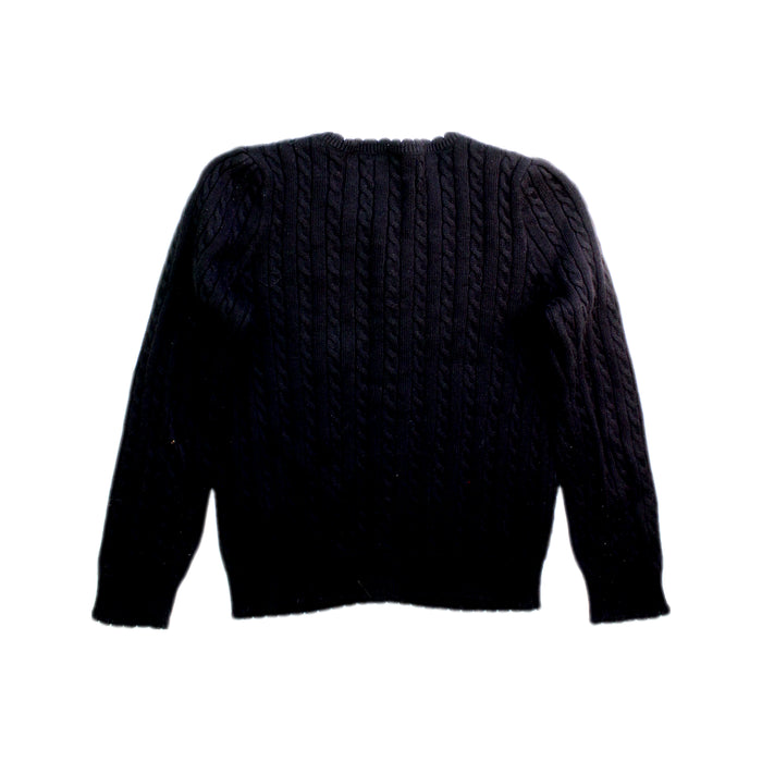 A Black Cardigans from Polo Ralph Lauren in size 5T for girl. (Back View)