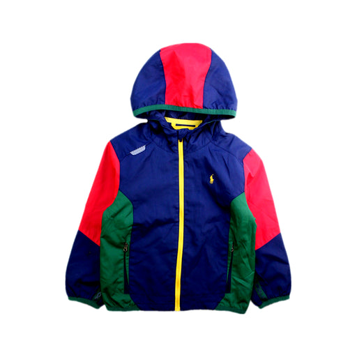 A Multicolour Lightweight Jackets from Polo Ralph Lauren in size 4T for boy. (Front View)
