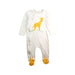 A White Onesies from Jojo Maman Bébé in size 6-12M for boy. (Front View)