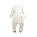 A White Onesies from Jojo Maman Bébé in size 6-12M for boy. (Back View)