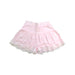 A Pink Shorts from Momonittu in size 2T for girl. (Front View)
