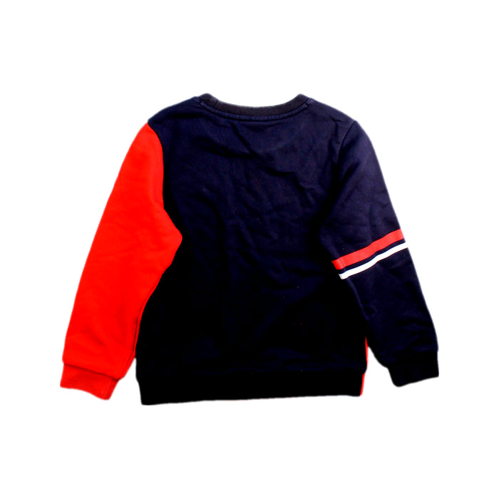 A Red Crewneck Sweatshirts from Fila in size 5T for boy. (Back View)