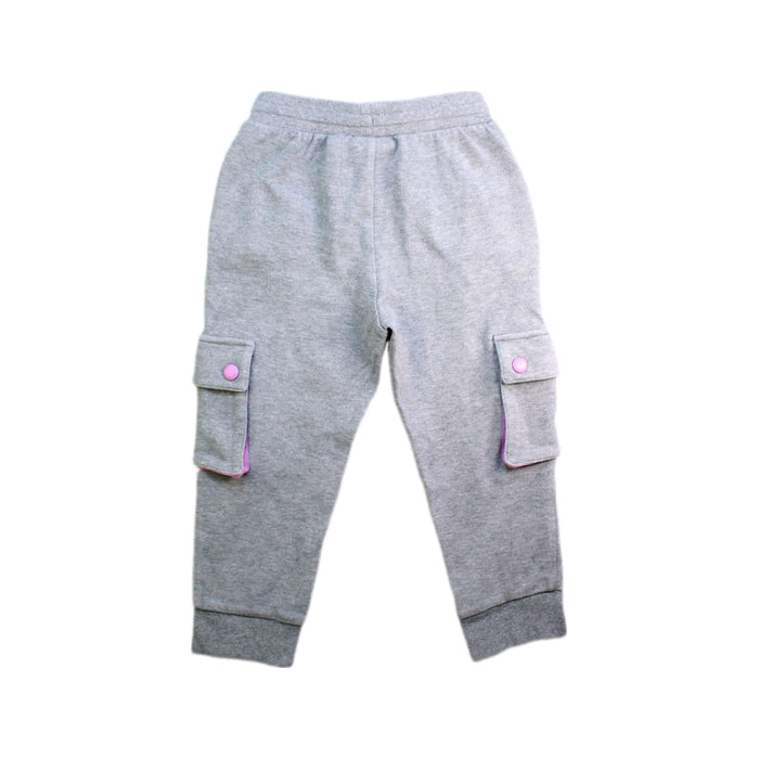A Grey Sweatpants from Converse in size 5T for girl. (Back View)
