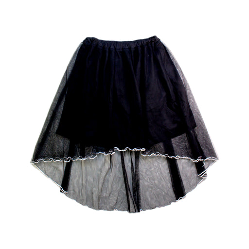 A Black Tulle Skirts from Bonnie Jean in size 7Y for girl. (Front View)