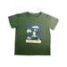 A Green Short Sleeve T Shirts from The North Face in size 7Y for boy. (Front View)