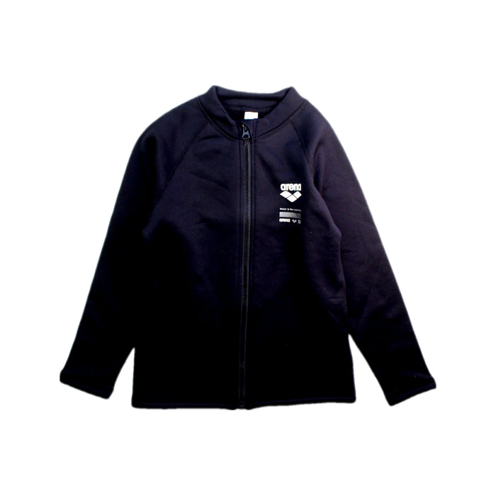 A Navy Rash Guards from Arena in size 10Y for neutral. (Front View)