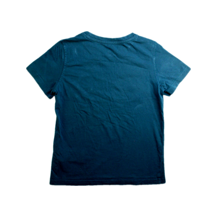 A Blue Short Sleeve T Shirts from Puma in size 7Y for neutral. (Back View)
