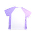 A Purple Short Sleeve T Shirts from Adidas in size 7Y for girl. (Back View)