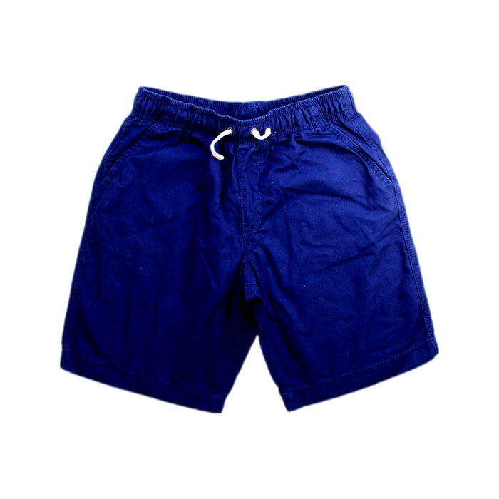 A Navy Shorts from Hanna Andersson in size 12Y for boy. (Front View)