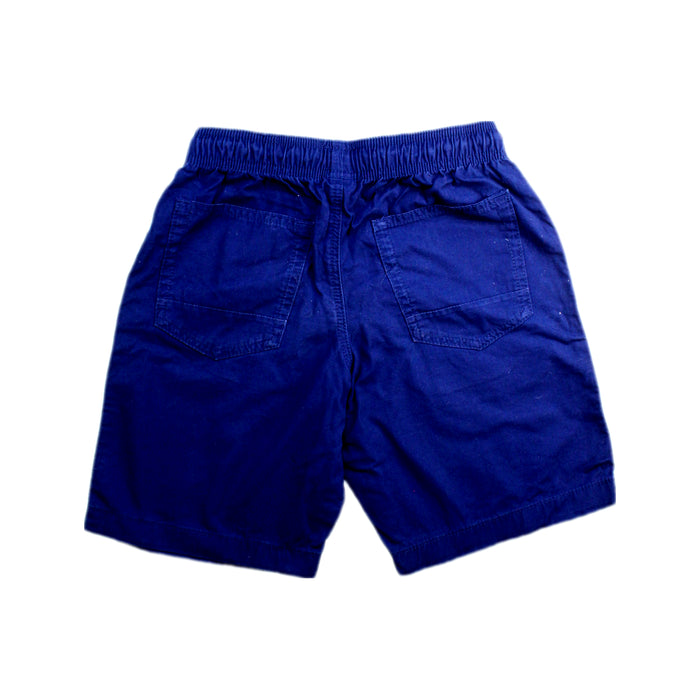 A Navy Shorts from Hanna Andersson in size 12Y for boy. (Back View)