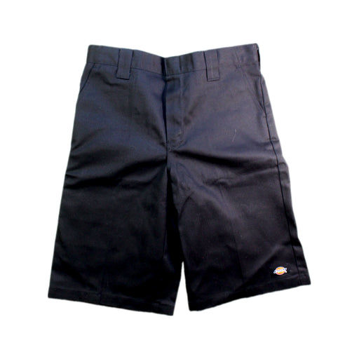 A Black Shorts from Dickies in size 14Y for boy. (Front View)