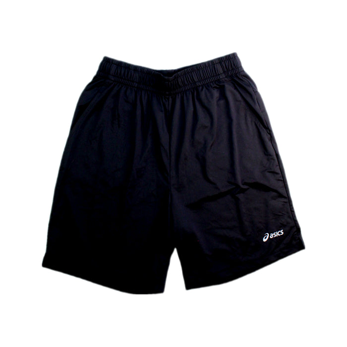 A Black Active Shorts from ASICS in size 11Y for boy. (Front View)