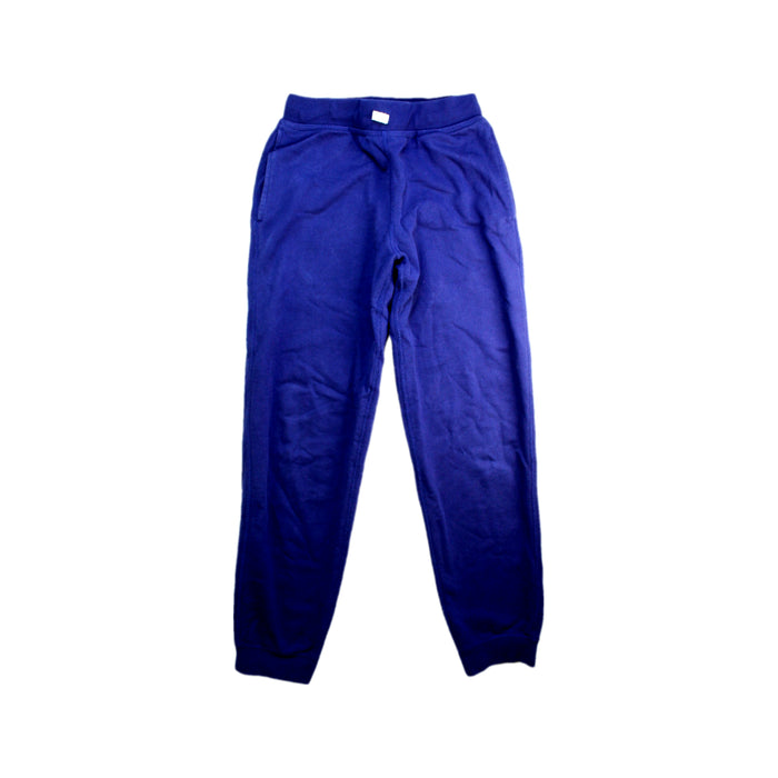 A Blue Sweatpants from Hanna Andersson in size 12Y for boy. (Front View)