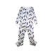 A Navy Pyjama Sets from Crewcuts in size 10Y for girl. (Front View)