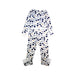 A Navy Pyjama Sets from Crewcuts in size 10Y for girl. (Back View)