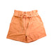 A Orange Shorts from Excuse My French in size 10Y for girl. (Front View)