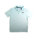 A White Short Sleeve Polos from Under Armour in size 14Y for boy. (Front View)