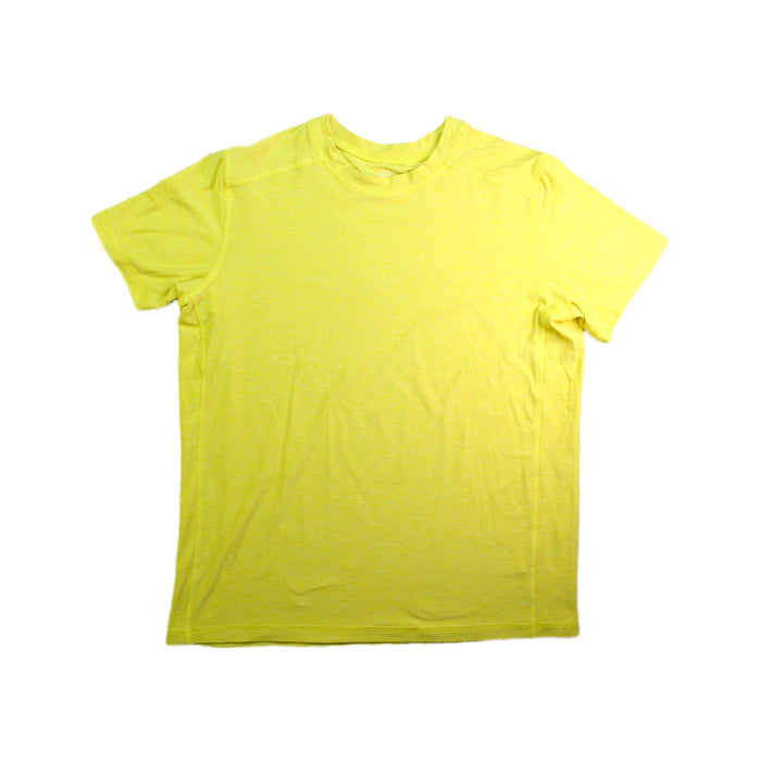 A Yellow Short Sleeve T Shirts from Hanna Andersson in size 12Y for boy. (Front View)