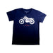A Navy Short Sleeve T Shirts from Deus Ex Machina in size 14Y for boy. (Front View)