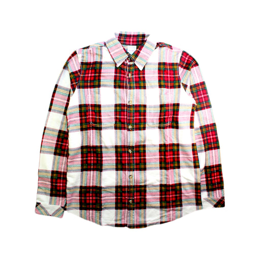 A Red Long Sleeve Shirts from Hanna Andersson in size 12Y for boy. (Front View)