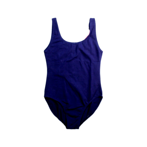 A Navy Leotards from Fonteyn in size 11Y for girl. (Front View)