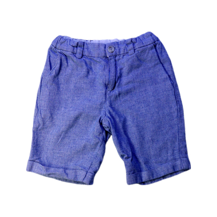 A Blue Shorts from Mayoral in size 6T for boy. (Front View)