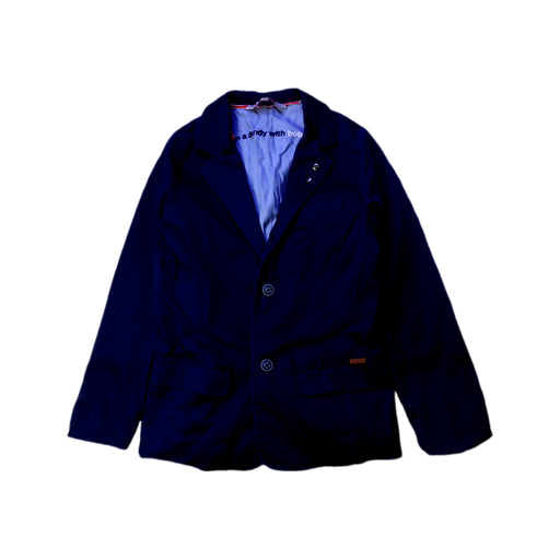 A Navy Blazers from Boboli in size 6T for boy. (Front View)