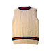 A Beige Sweater Vests from Polo Ralph Lauren in size 7Y for boy. (Back View)