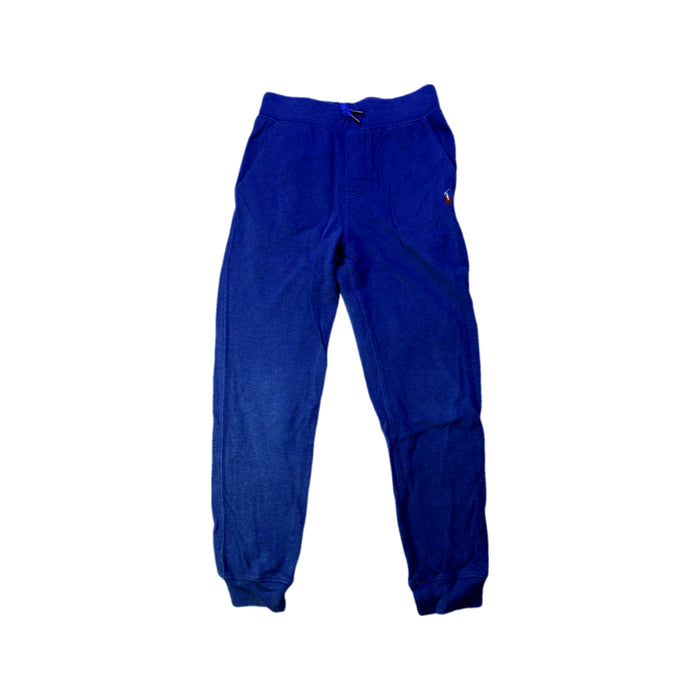 A Blue Sweatpants from Polo Ralph Lauren in size 7Y for boy. (Front View)