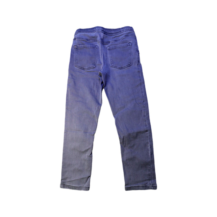 A Grey Jeans from Petit Bateau in size 8Y for boy. (Back View)