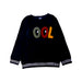 A Navy Crewneck Sweatshirts from Petit Bateau in size 8Y for boy. (Front View)