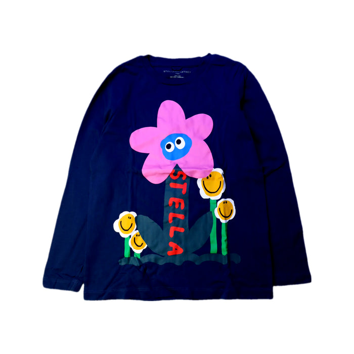 A Blue Long Sleeve T Shirts from Stella McCartney in size 6T for neutral. (Front View)