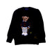 A Navy Knit Sweaters from Polo Ralph Lauren in size 6T for boy. (Front View)