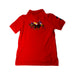 A Red Short Sleeve Polos from Polo Ralph Lauren in size 5T for boy. (Back View)